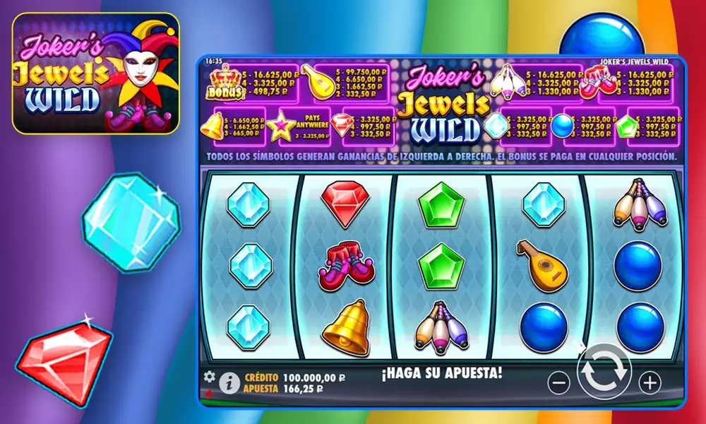 Joker Jewels Wild Argentina: guía completa para jugar