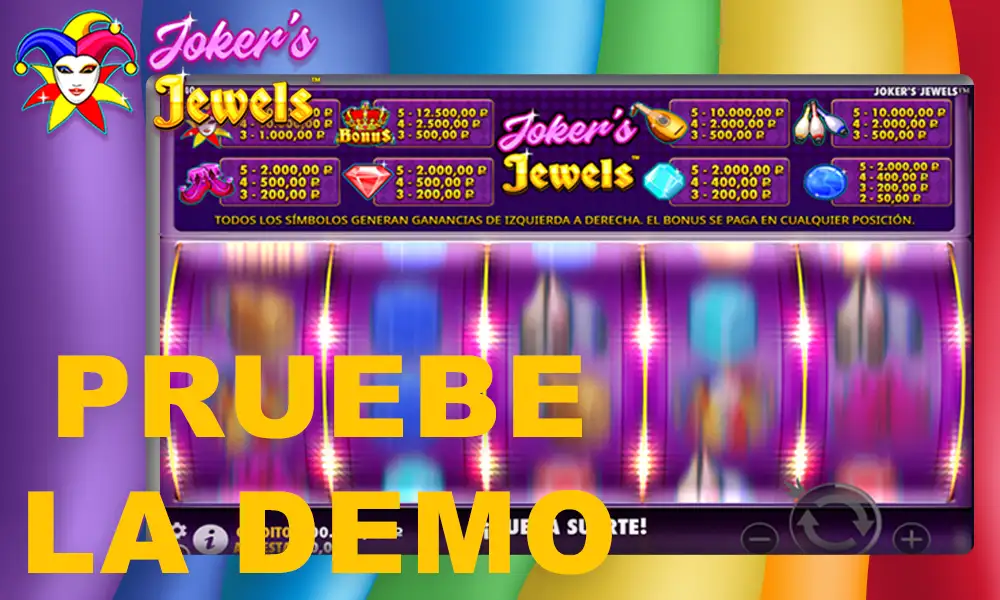 Joker Jewels Argentina: aprende a jugar en la versión demo