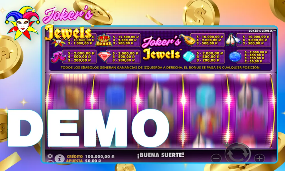 Мersión demo de Joker Jewels